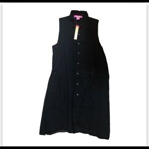 Catherine Malandrino Black Sleeveless Dress